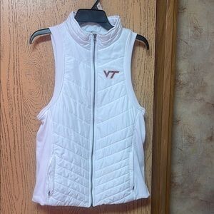 Colosseum White Sleeveless Quilted Vest